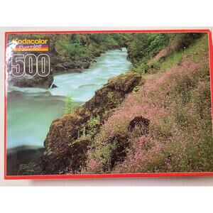 Brand New Sealed Vintage Kodacolor Waterfall jigsaw puzzle, 500 pc